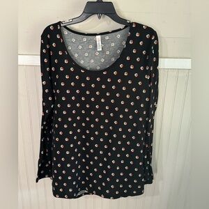 LuLaRoe women’s long sleeve top size‎ L